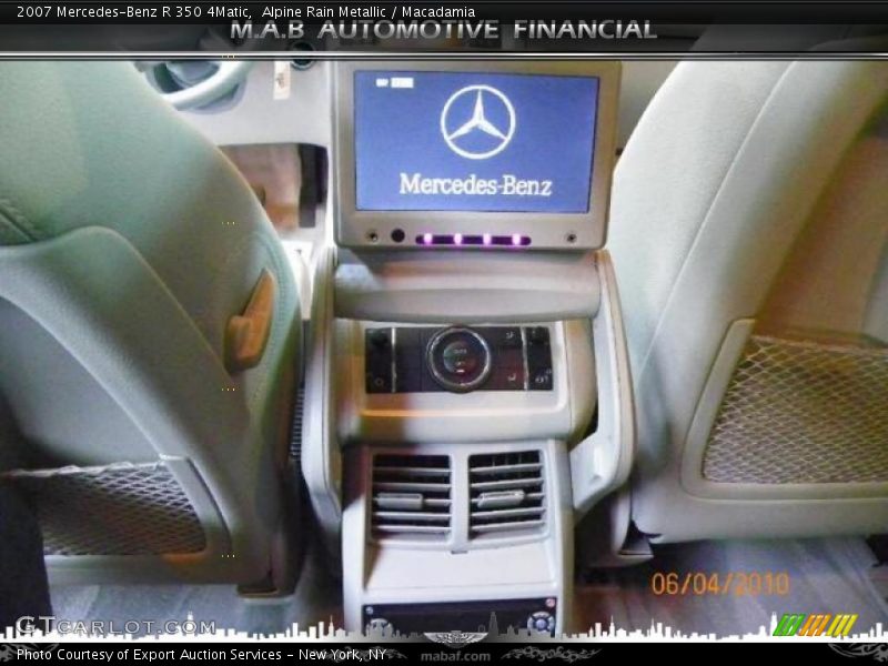 Alpine Rain Metallic / Macadamia 2007 Mercedes-Benz R 350 4Matic