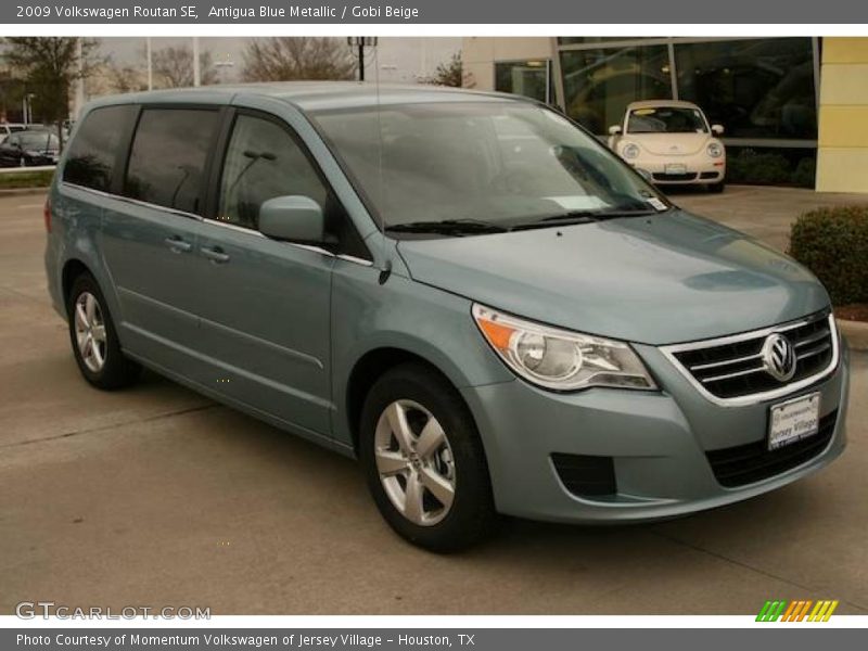 Antigua Blue Metallic / Gobi Beige 2009 Volkswagen Routan SE
