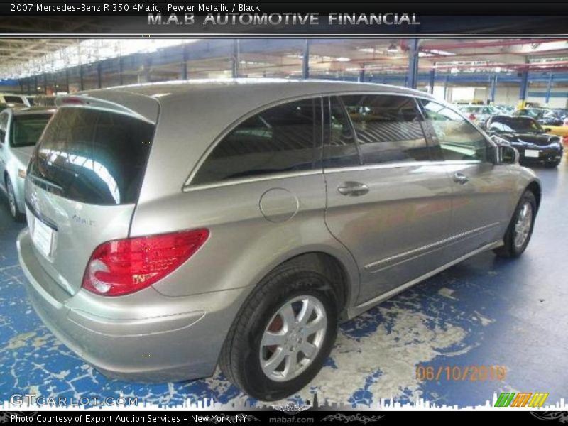 Pewter Metallic / Black 2007 Mercedes-Benz R 350 4Matic
