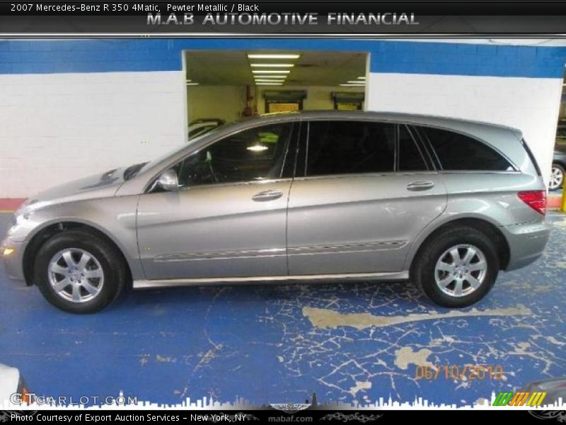 Pewter Metallic / Black 2007 Mercedes-Benz R 350 4Matic