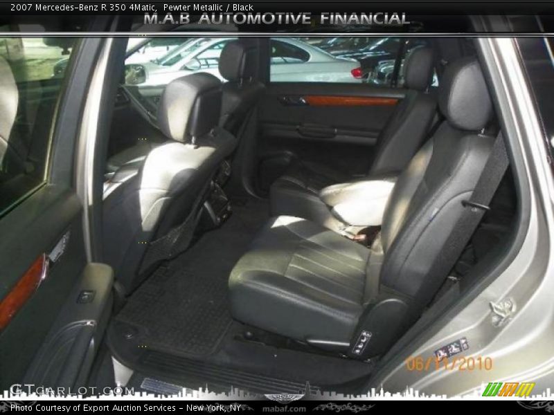 Pewter Metallic / Black 2007 Mercedes-Benz R 350 4Matic