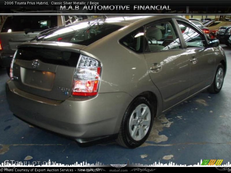 Classic Silver Metallic / Beige 2006 Toyota Prius Hybrid