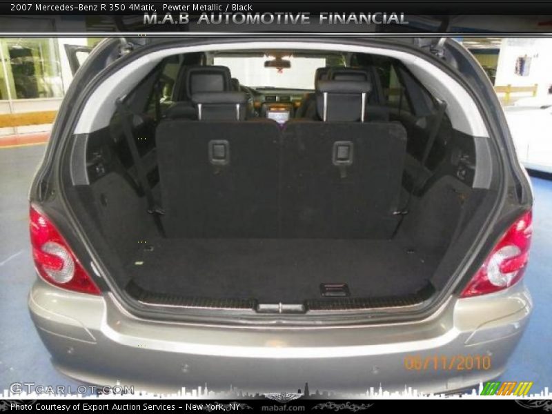 Pewter Metallic / Black 2007 Mercedes-Benz R 350 4Matic