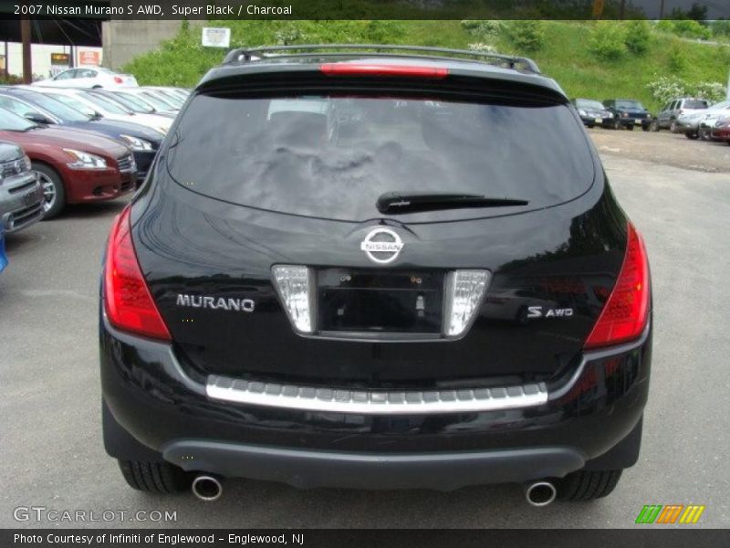 Super Black / Charcoal 2007 Nissan Murano S AWD