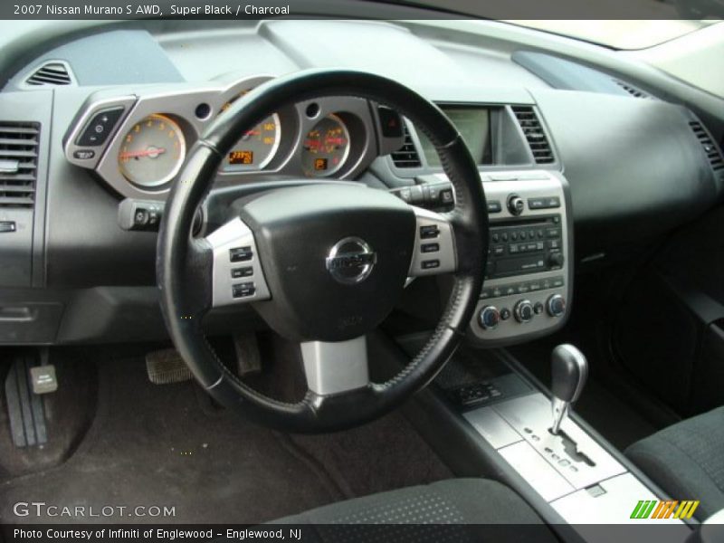 Super Black / Charcoal 2007 Nissan Murano S AWD