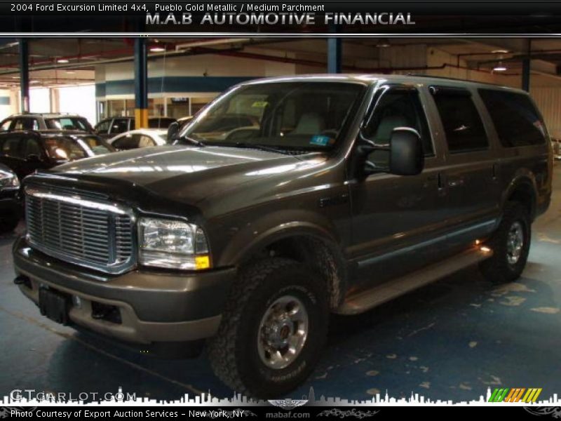 Pueblo Gold Metallic / Medium Parchment 2004 Ford Excursion Limited 4x4