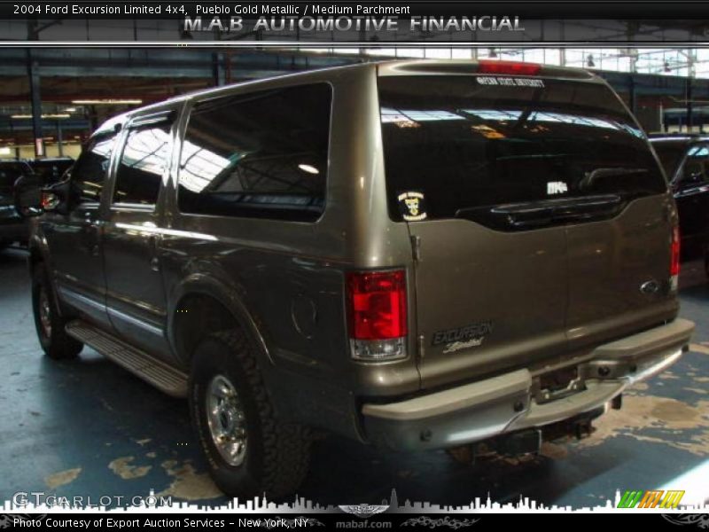 Pueblo Gold Metallic / Medium Parchment 2004 Ford Excursion Limited 4x4