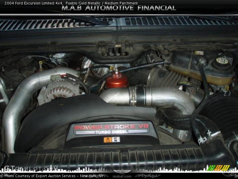 Pueblo Gold Metallic / Medium Parchment 2004 Ford Excursion Limited 4x4