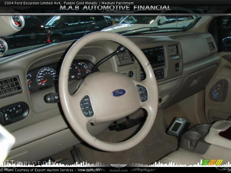 Pueblo Gold Metallic / Medium Parchment 2004 Ford Excursion Limited 4x4