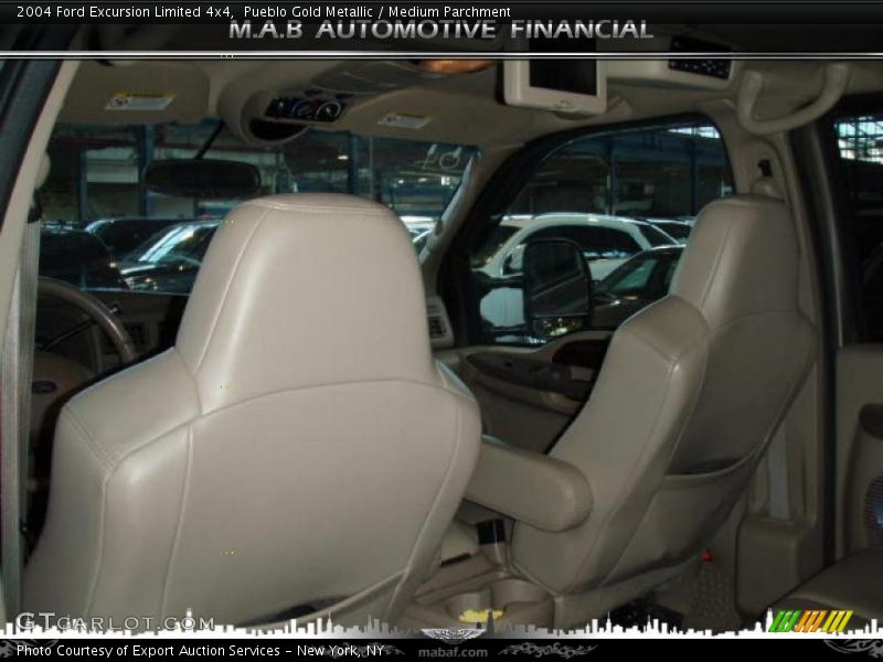 Pueblo Gold Metallic / Medium Parchment 2004 Ford Excursion Limited 4x4