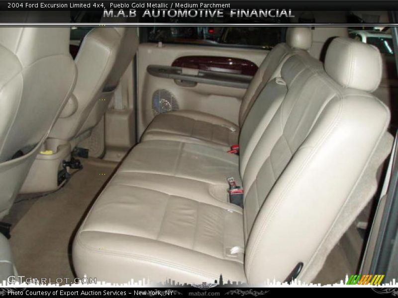 Pueblo Gold Metallic / Medium Parchment 2004 Ford Excursion Limited 4x4