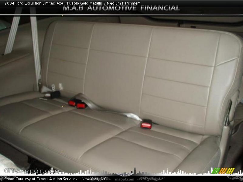 Pueblo Gold Metallic / Medium Parchment 2004 Ford Excursion Limited 4x4