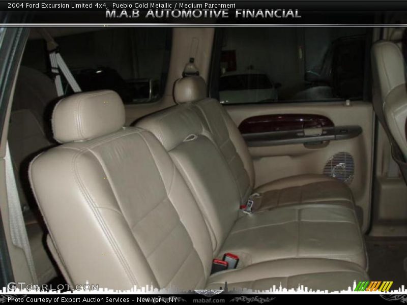 Pueblo Gold Metallic / Medium Parchment 2004 Ford Excursion Limited 4x4