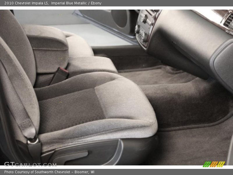 Imperial Blue Metallic / Ebony 2010 Chevrolet Impala LS