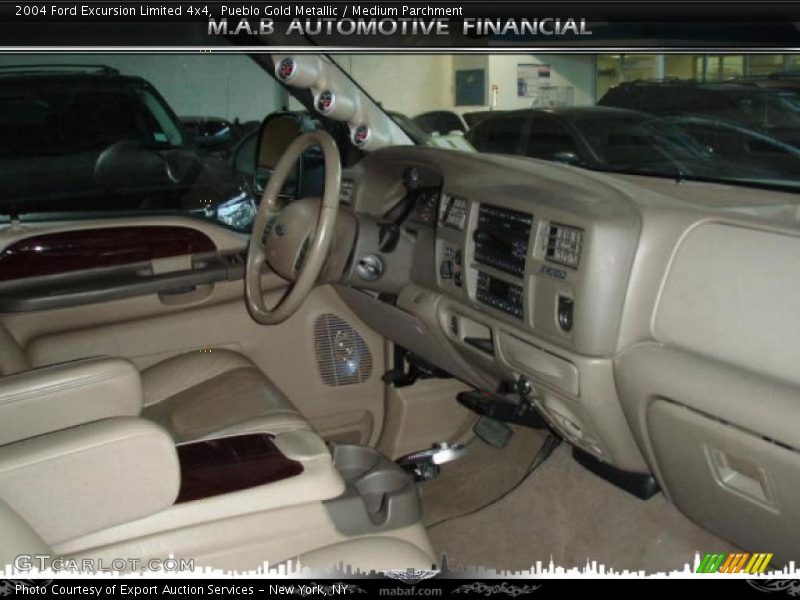 Pueblo Gold Metallic / Medium Parchment 2004 Ford Excursion Limited 4x4
