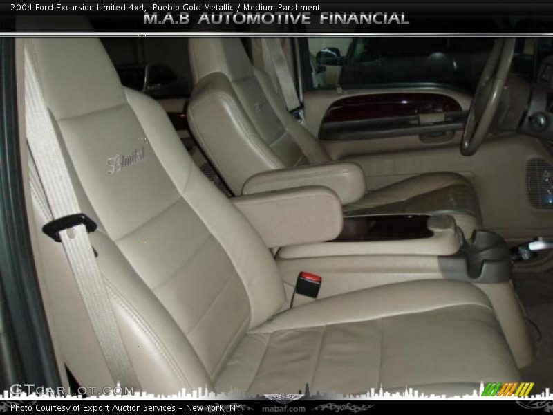 Pueblo Gold Metallic / Medium Parchment 2004 Ford Excursion Limited 4x4