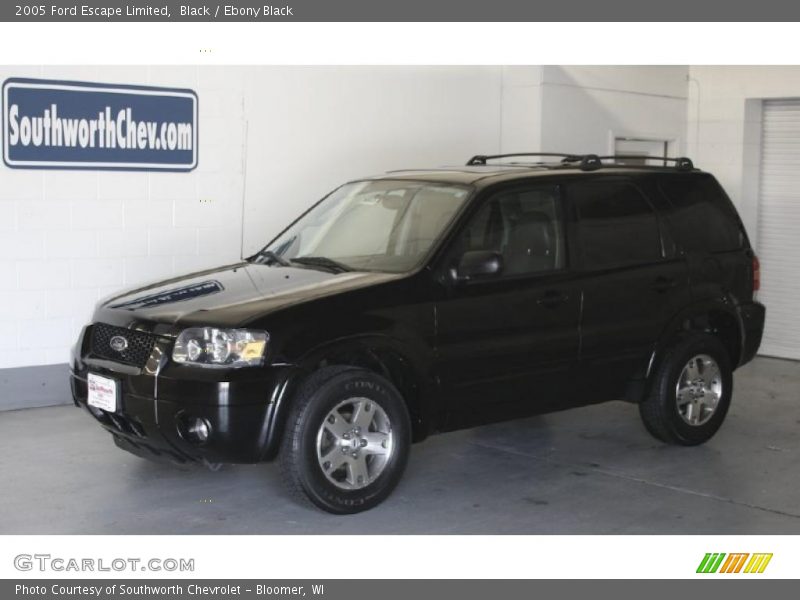 Black / Ebony Black 2005 Ford Escape Limited