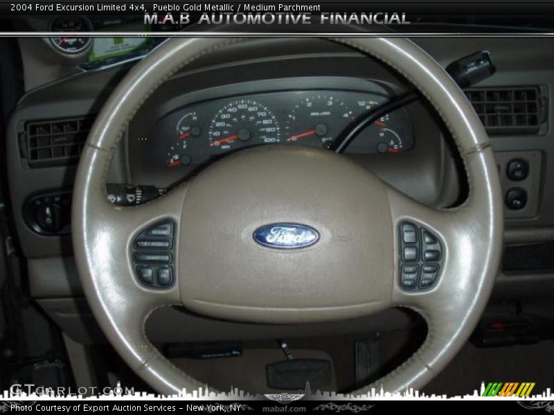 Pueblo Gold Metallic / Medium Parchment 2004 Ford Excursion Limited 4x4