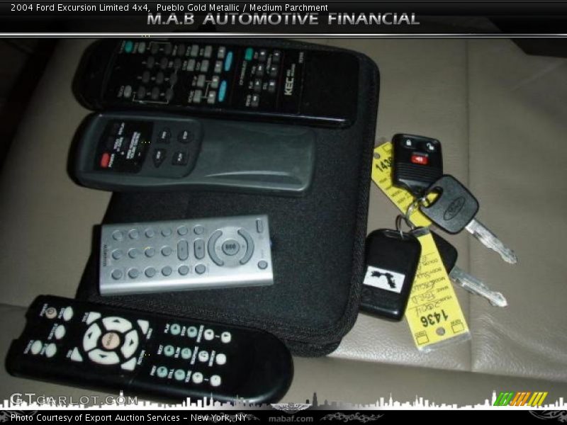Pueblo Gold Metallic / Medium Parchment 2004 Ford Excursion Limited 4x4