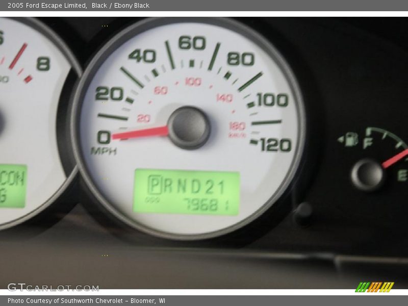 Black / Ebony Black 2005 Ford Escape Limited