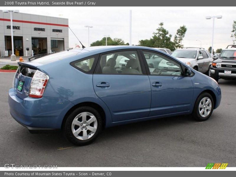 Seaside Blue Pearl / Gray 2008 Toyota Prius Hybrid