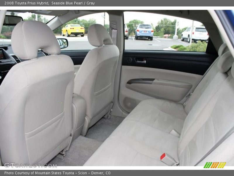 Seaside Blue Pearl / Gray 2008 Toyota Prius Hybrid