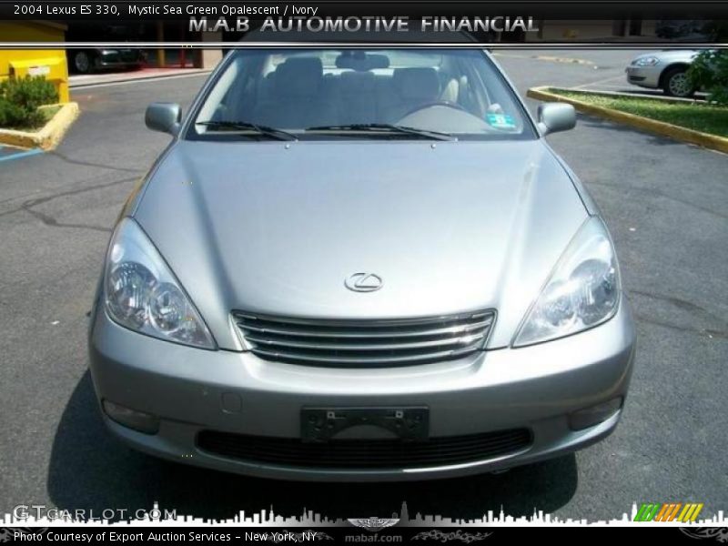 Mystic Sea Green Opalescent / Ivory 2004 Lexus ES 330