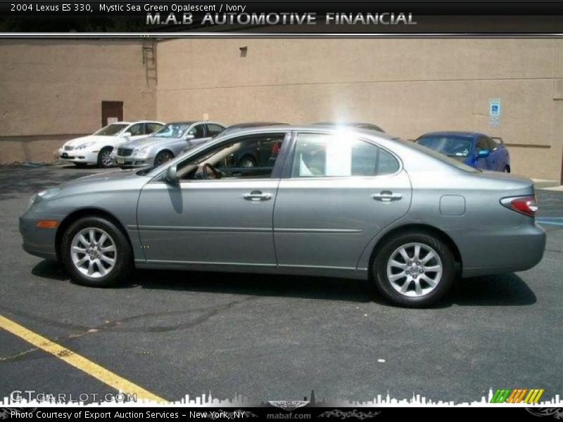 Mystic Sea Green Opalescent / Ivory 2004 Lexus ES 330