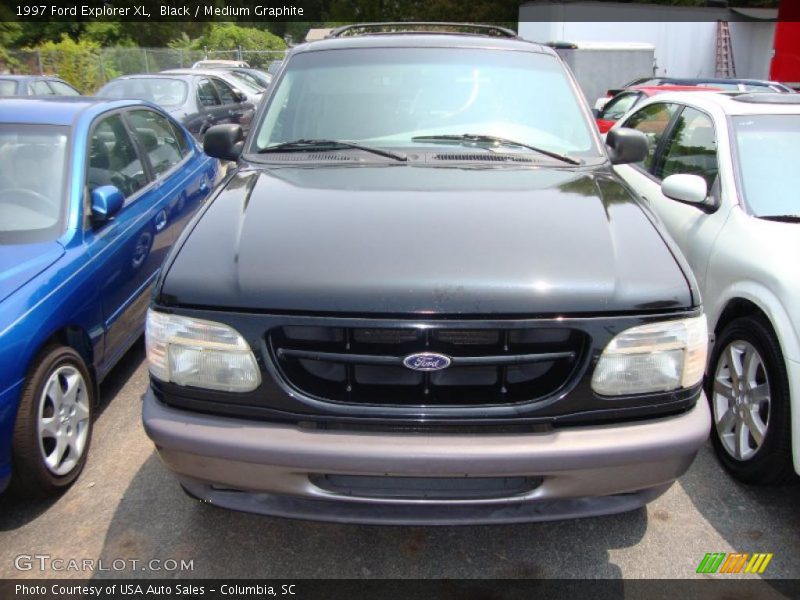 Black / Medium Graphite 1997 Ford Explorer XL
