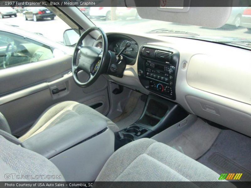 Black / Medium Graphite 1997 Ford Explorer XL