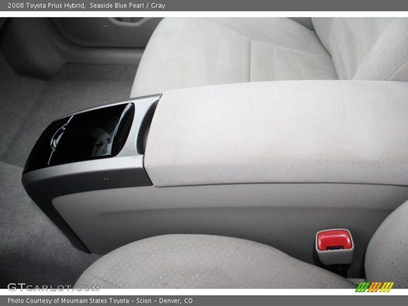 Seaside Blue Pearl / Gray 2008 Toyota Prius Hybrid