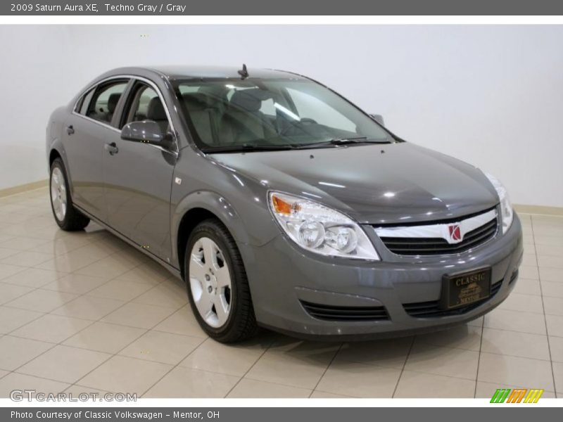 Techno Gray / Gray 2009 Saturn Aura XE