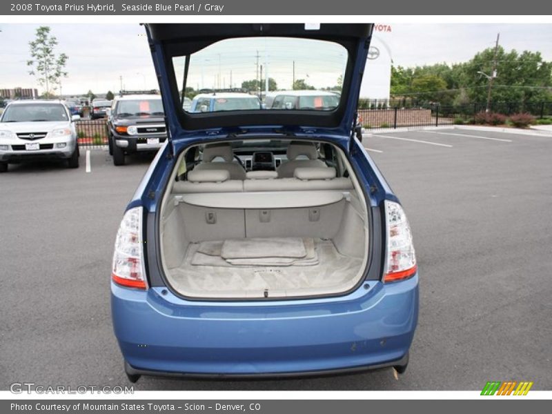 Seaside Blue Pearl / Gray 2008 Toyota Prius Hybrid