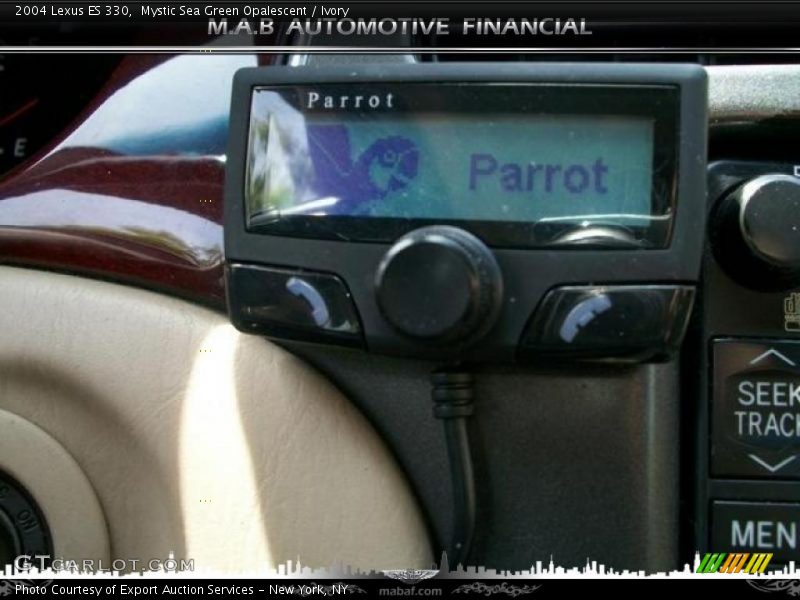Mystic Sea Green Opalescent / Ivory 2004 Lexus ES 330