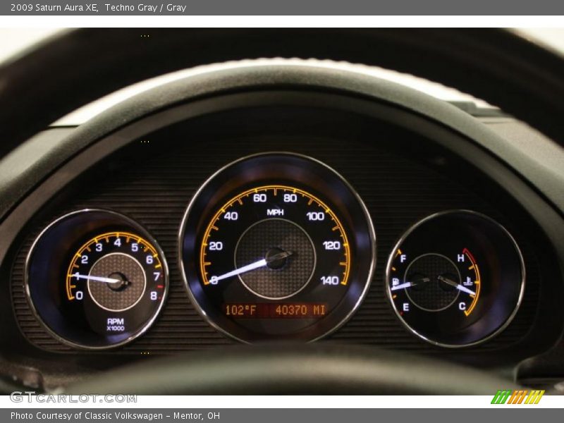 Techno Gray / Gray 2009 Saturn Aura XE