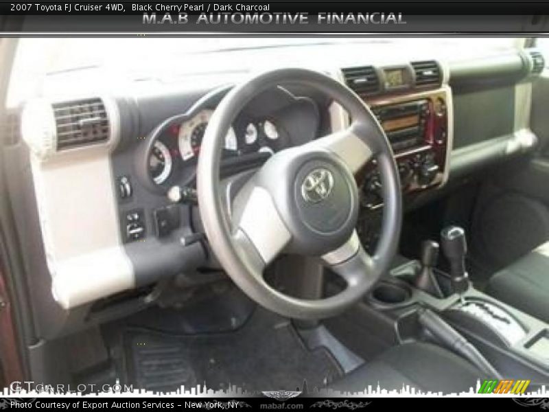 Black Cherry Pearl / Dark Charcoal 2007 Toyota FJ Cruiser 4WD
