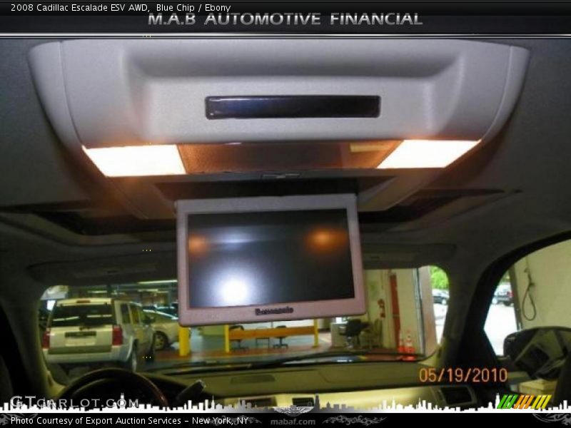 Blue Chip / Ebony 2008 Cadillac Escalade ESV AWD