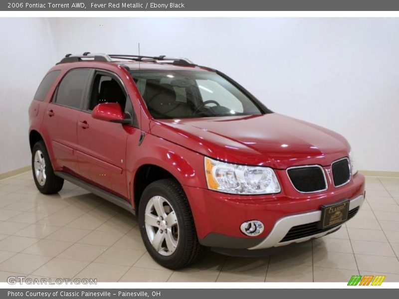 Fever Red Metallic / Ebony Black 2006 Pontiac Torrent AWD