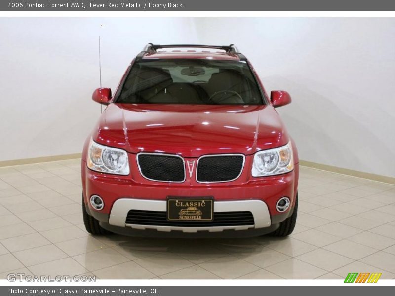 Fever Red Metallic / Ebony Black 2006 Pontiac Torrent AWD