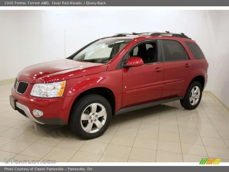 Fever Red Metallic / Ebony Black 2006 Pontiac Torrent AWD