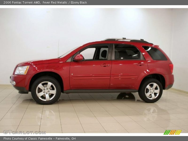 Fever Red Metallic / Ebony Black 2006 Pontiac Torrent AWD