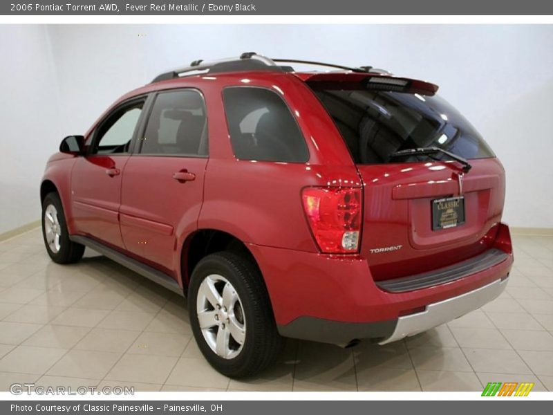 Fever Red Metallic / Ebony Black 2006 Pontiac Torrent AWD