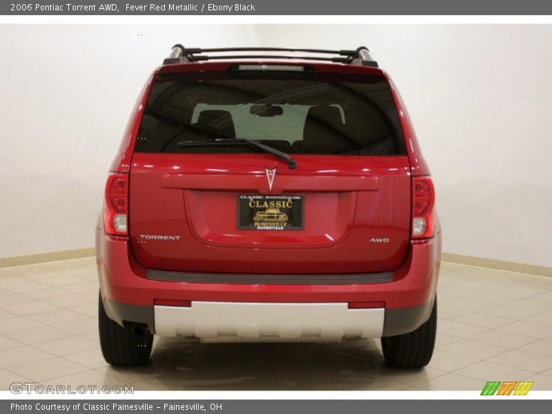 Fever Red Metallic / Ebony Black 2006 Pontiac Torrent AWD