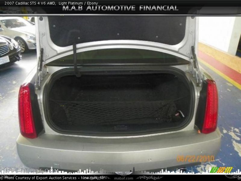 Light Platinum / Ebony 2007 Cadillac STS 4 V6 AWD