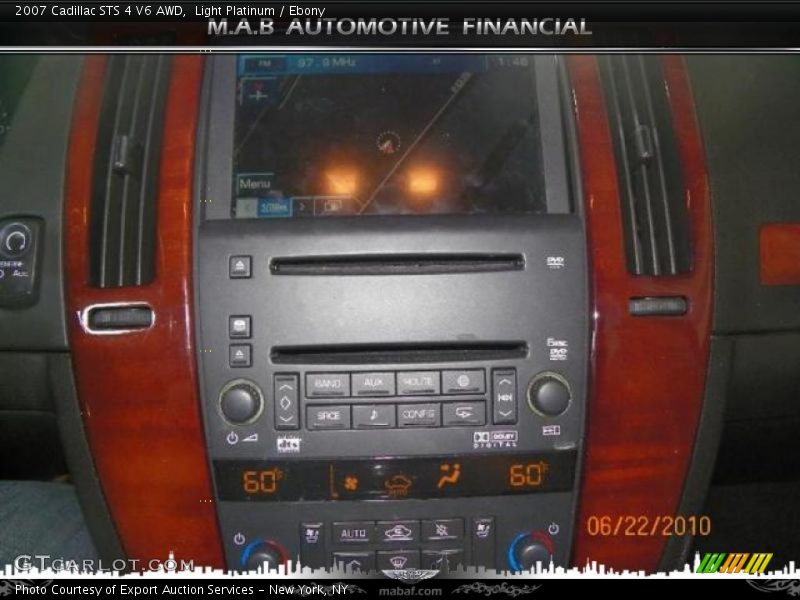 Light Platinum / Ebony 2007 Cadillac STS 4 V6 AWD