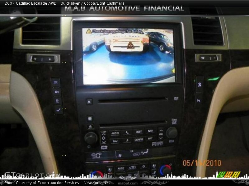 Quicksilver / Cocoa/Light Cashmere 2007 Cadillac Escalade AWD
