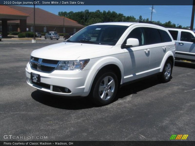 Stone White / Dark Slate Gray 2010 Dodge Journey SXT