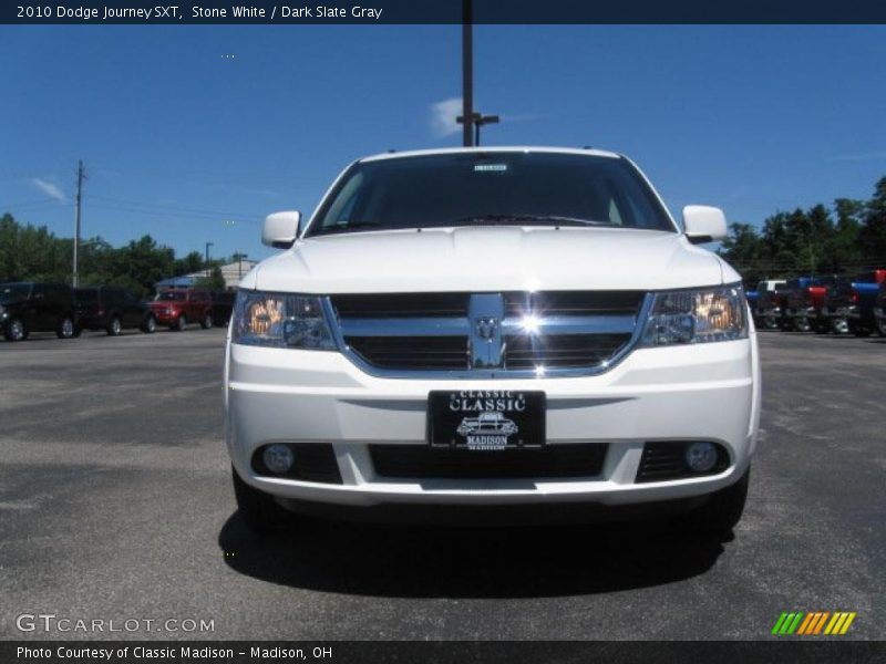 Stone White / Dark Slate Gray 2010 Dodge Journey SXT