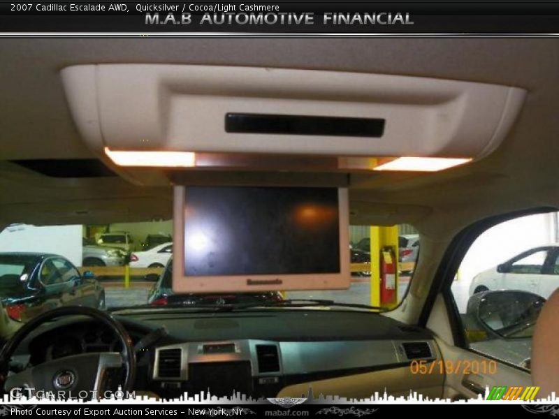 Quicksilver / Cocoa/Light Cashmere 2007 Cadillac Escalade AWD