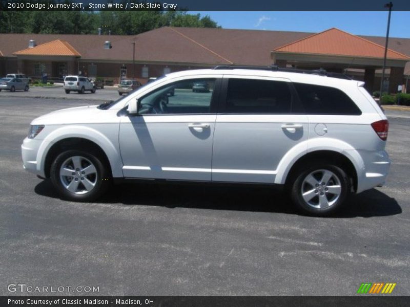 Stone White / Dark Slate Gray 2010 Dodge Journey SXT